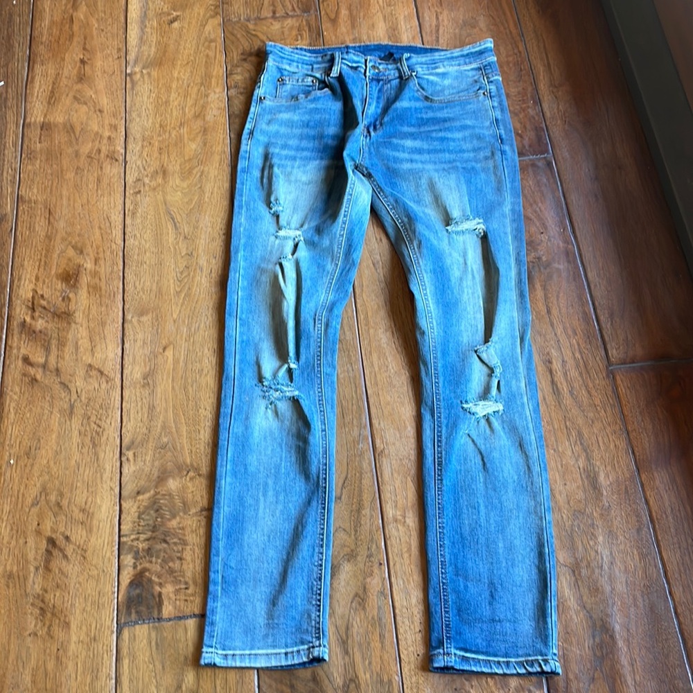 Barely worn designer jeans